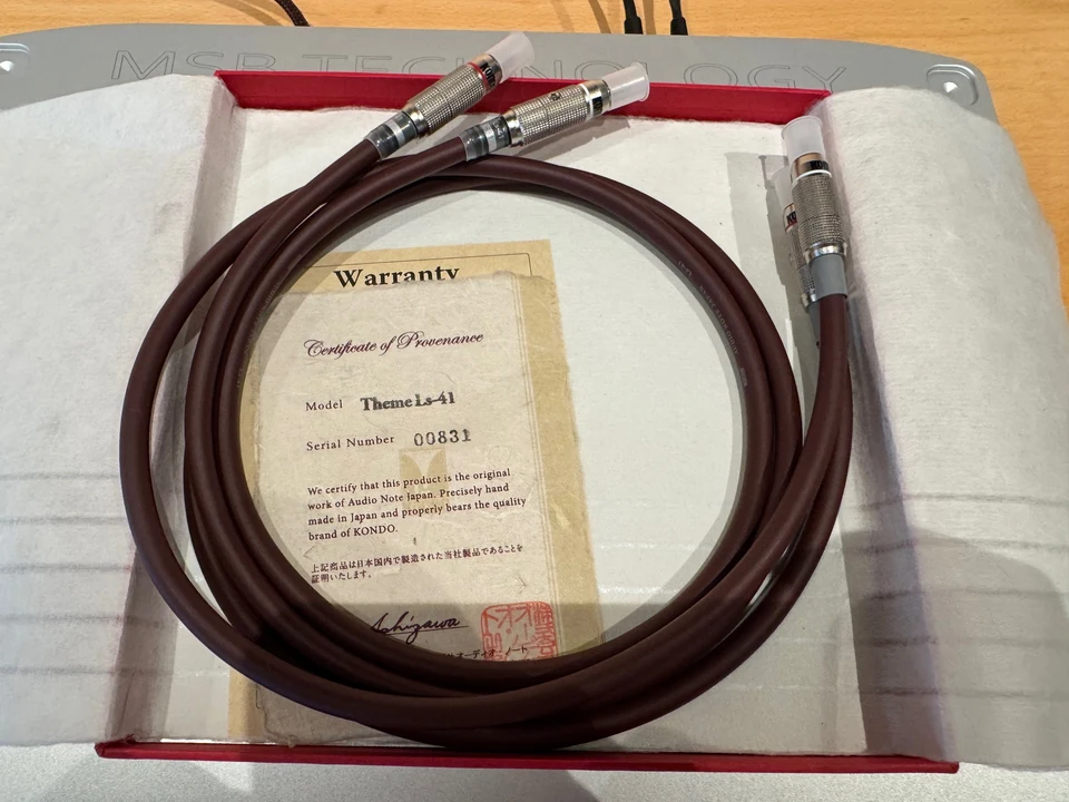 Kondo Thema LS41 - interconnect rca - 1m — hoofdfoto