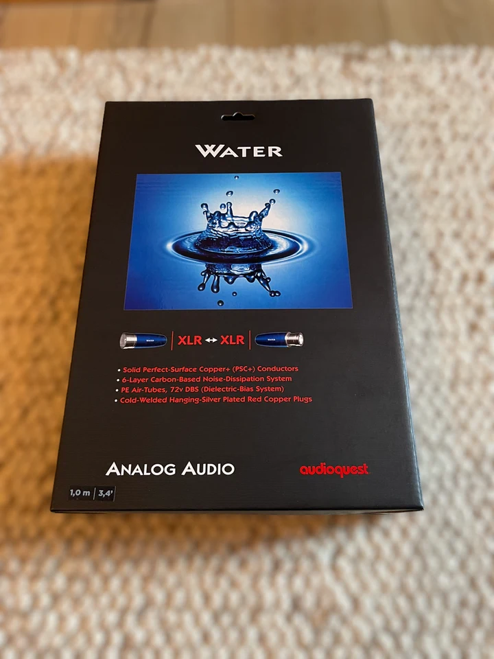 AudioQuest Water - xlr - 1.0m — hoofdfoto